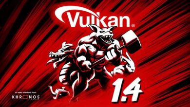 Vulkan API 1.4 lanzada con nuevas extensiones esenciales y renderizado 8K mejorado
