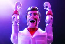 Duke Caboom, the Canadian stuntman toy from Toy Story 4