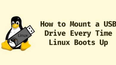 Cómo hacer automáticamente la instalación de la unidad USB en Linux