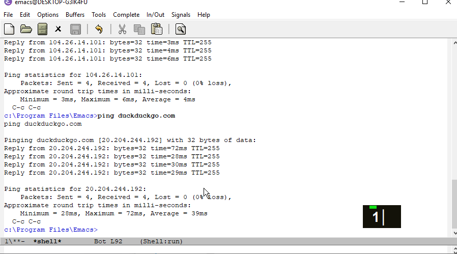 Reutilización múltiple terminal
