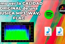 Cómo ver la calidad original de la música mp3, wav, flac