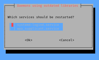 Autorecon quiere que algunas bibliotecas reinicie