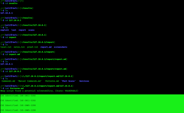 Autorecon descubre vulnerabilidad