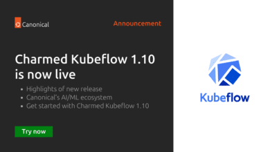 Anuncio de Charmed Kubeflow 1.10 | Ubuntu