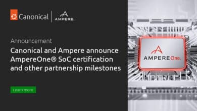 Especificación y Ampere anuncia la certificación AMPEREEONE® SOC y otros hitos de asociación