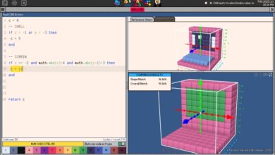 Replicube es un juego de programación abierto sobre la creación de cadenas 3D