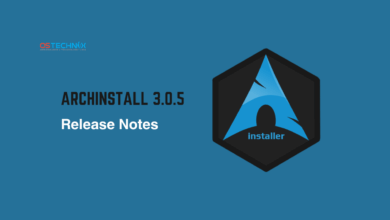 Archinstall 3.0.5 se libera y admite más administradores de ventanas
