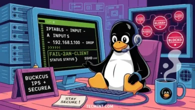 Cómo bloquear las IP sospechosas con iptables y fail2ban