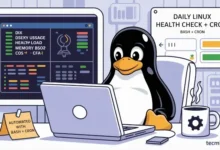 Use Cron para monitorear los scripts de Bash de salud de Linux todos los días
