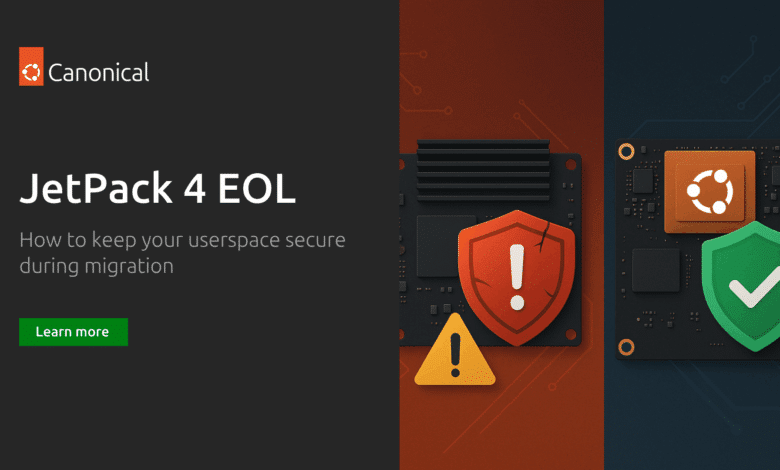 Jetpack 4 EOL: cómo mantener el espacio de usuario seguro durante la migración