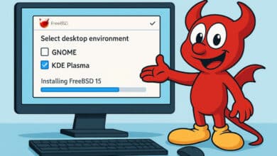 FreeBSD 15 Installer to Feature KDE Plasma Desktop