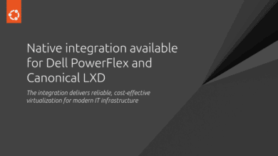 Integración local disponible para Dell PowerFlex y Canonical LXD