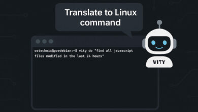 Vity: Asistente de terminal de controladores de IA de los usuarios de Linux