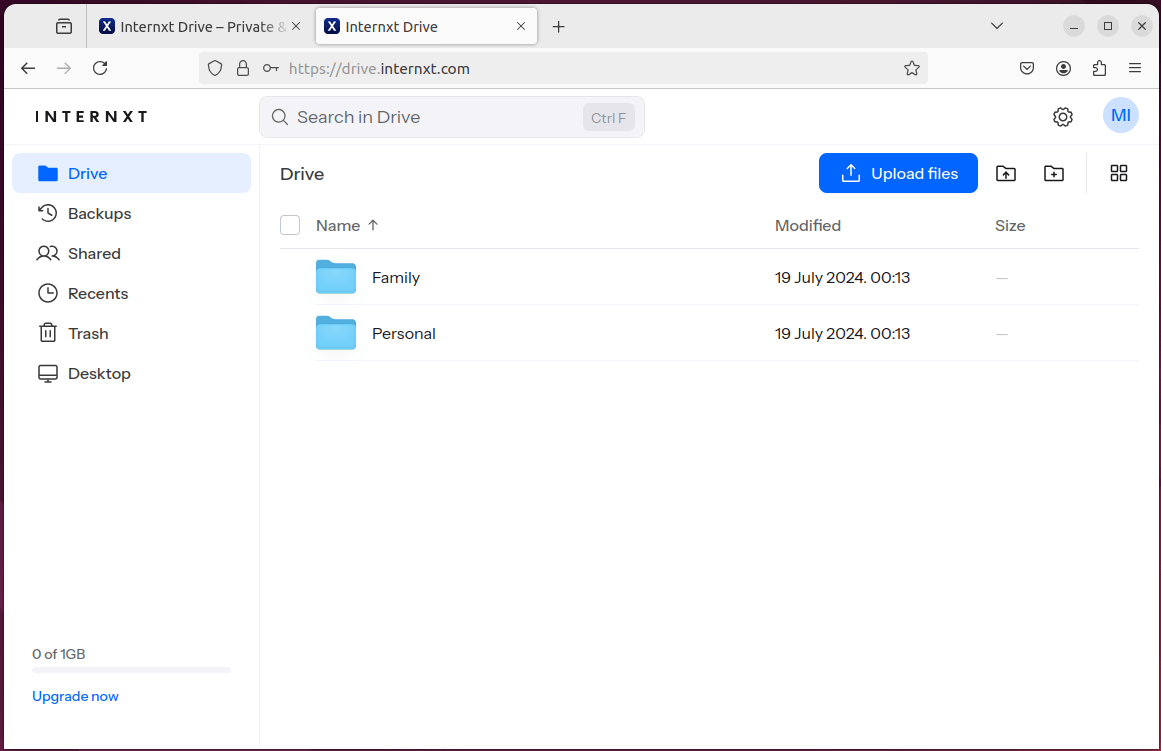Interxt GUI