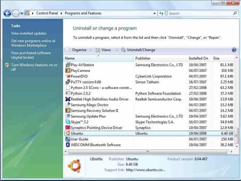 Emulador Wubi Ubuntu para Windows