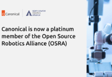 Canonical ahora es un miembro platino de la Alianza Robot de código abierto