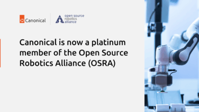 Canonical ahora es un miembro platino de la Alianza Robot de código abierto