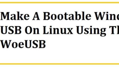 Make Windows 10 Bootable USB on Linux