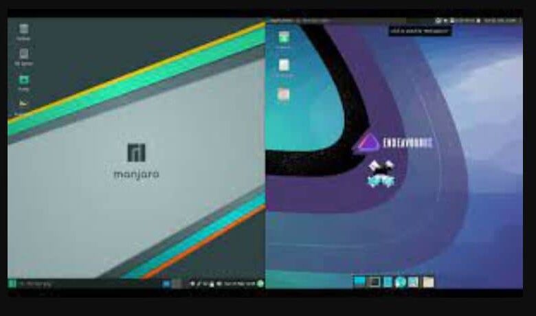 Manjaro Vs EndeavourOS Comparison 2025 (The Differences)