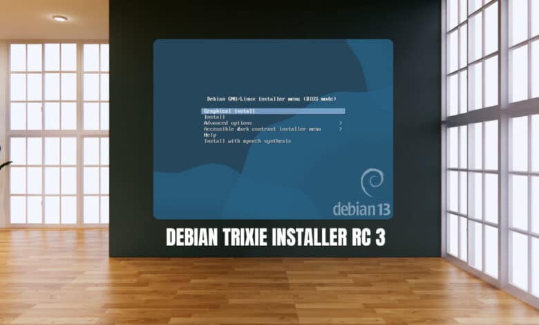 Debian 13 Trixie Installer Version Candidate 3 está disponible para descargar