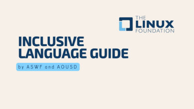 Linux Foundation's Aousd y ASWF lanzan guías de lenguaje inclusive para tecnología