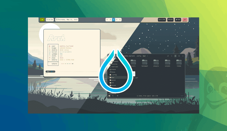 Hyprland lo facilita: hermosos lanzamientos preconfigurados