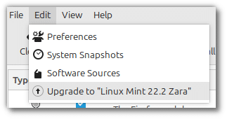 Cómo actualizar a Linux Mint 22.2 - Blog de Mint Linux
