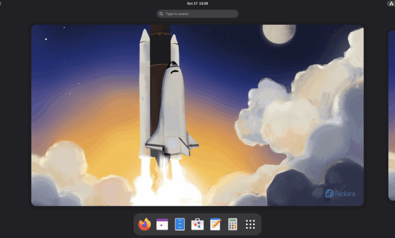 Fedora 43 Desktop