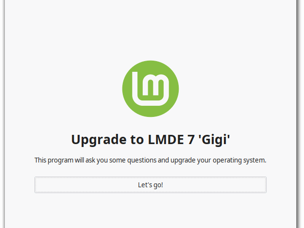 Cómo actualizar a LMDE 7 – Blog de Linux Mint