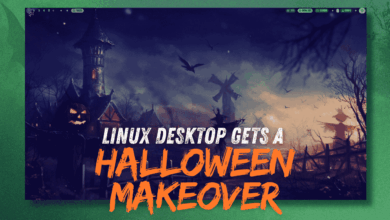 Aquí se explica cómo personalizar su escritorio Linux para Halloween [Dot Files Included]