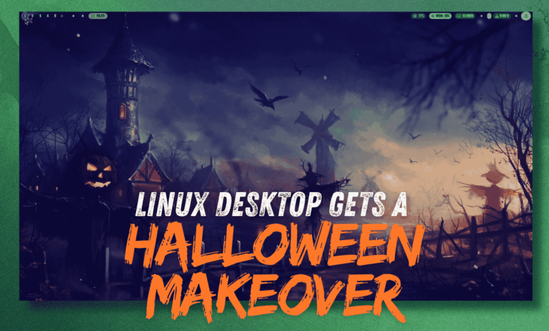 Aquí se explica cómo personalizar su escritorio Linux para Halloween ...