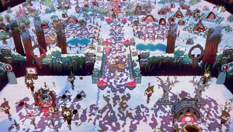 Cult of the Lamb se convierte más en un simulador de agricultura con el nuevo tráiler del DLC de Woolhaven