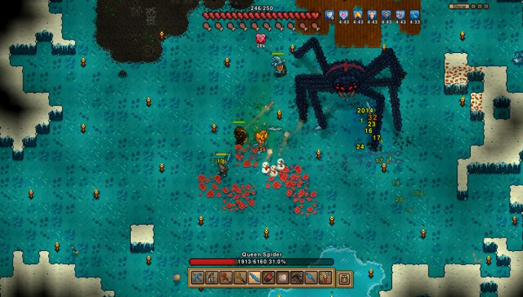 El juego cooperativo de aventuras de supervivencia y construcción de ciudades Necesse llega en su versión 1.0