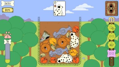 La fusión de los perros para hacer perros grandes en un delicioso estúpido Roguelik -Dogpile Dogpile.