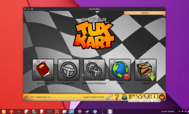 Lanzamiento del juego de carreras de karts de código abierto SuperTuxKart 1.5 con cambios importantes