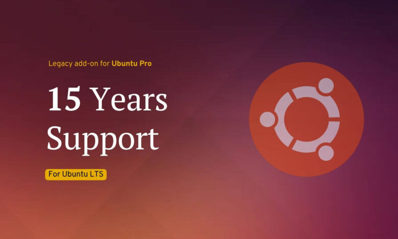 Canonical extiende el soporte de Ubuntu LTS a 15 años
