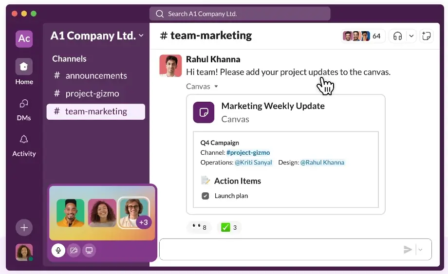 Slack: herramienta de productividad y gestión del trabajo impulsada por IA