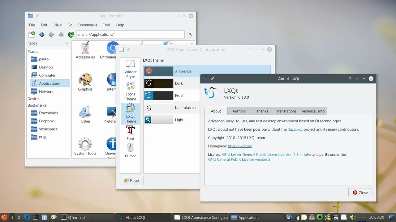 DietPi y LXQt