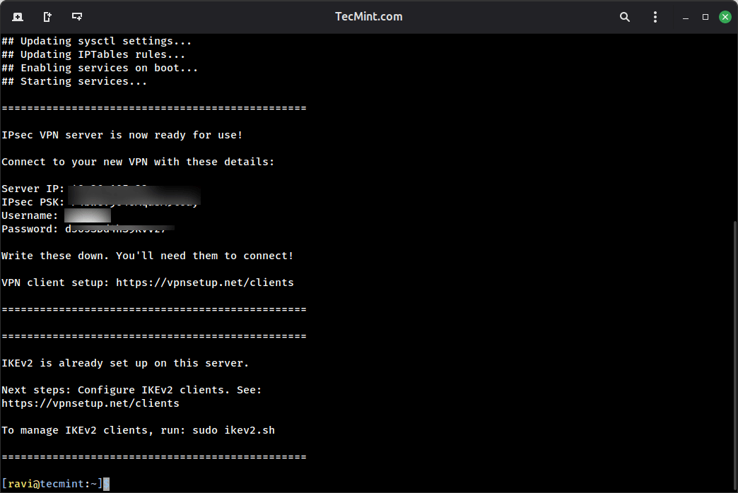 Configure su propia VPN IPsec en Linux