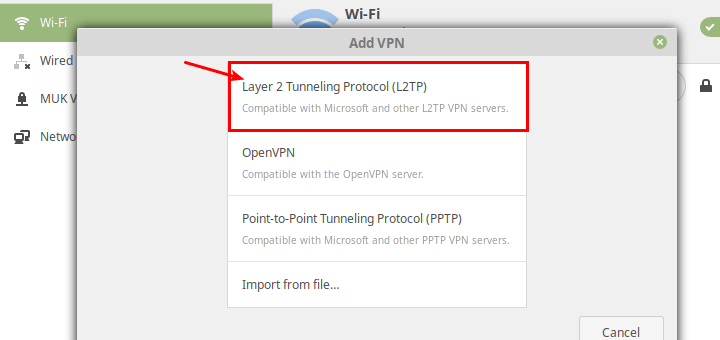Cómo configurar un cliente VPN L2TP/IPsec en Linux