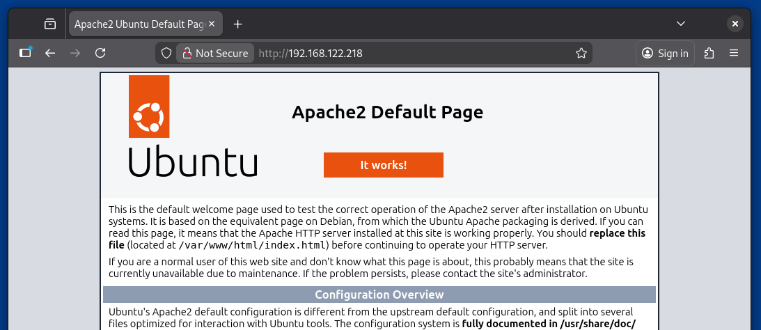 Autenticar el servidor web Apache a través del navegador