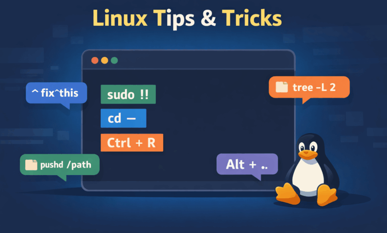 Consejos y trucos de Linux: 20 atajos de línea de comandos que ahorran tiempo
