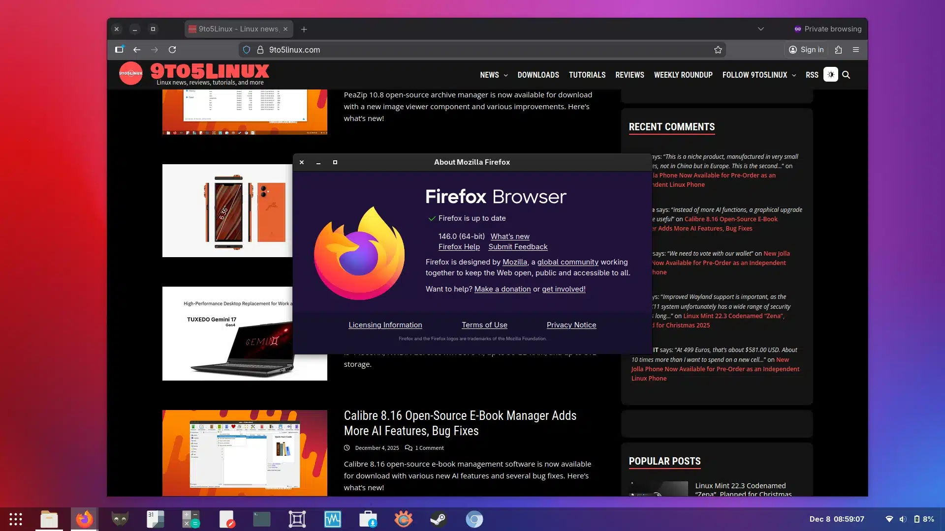 Firefox 146 ya no admite la visualización de zoom fraccionario en ...