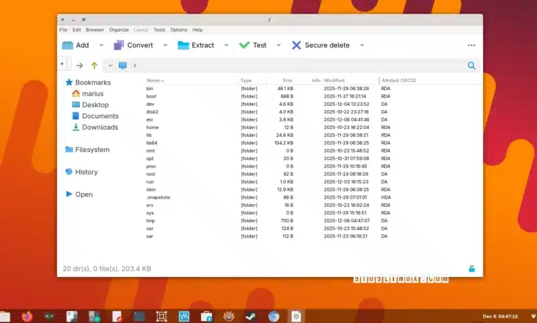PeaZip 10.8 Open Source Archive Manager mejora completamente la vista previa del archivo interno