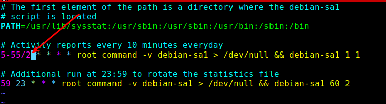 Configurando Sar Cron en Linux
