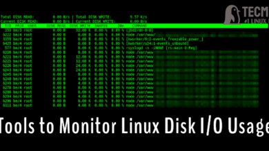 Las 7 mejores herramientas de Linux para monitorear el rendimiento de E/S del disco