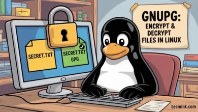 Cómo cifrar y descifrar archivos usando GPG en Linux