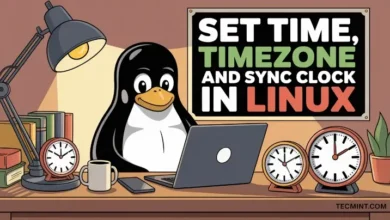 Cómo configurar la hora, la zona horaria y sincronizar relojes en Linux