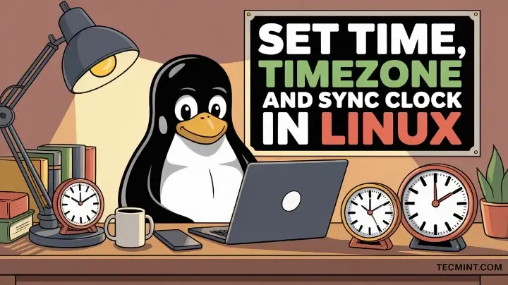 Cómo configurar la hora, la zona horaria y sincronizar relojes en Linux