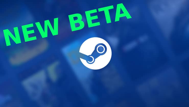 La versión beta del cliente Steam agrega una interfaz actualizada para participar en las pruebas beta del juego y otros cambios.